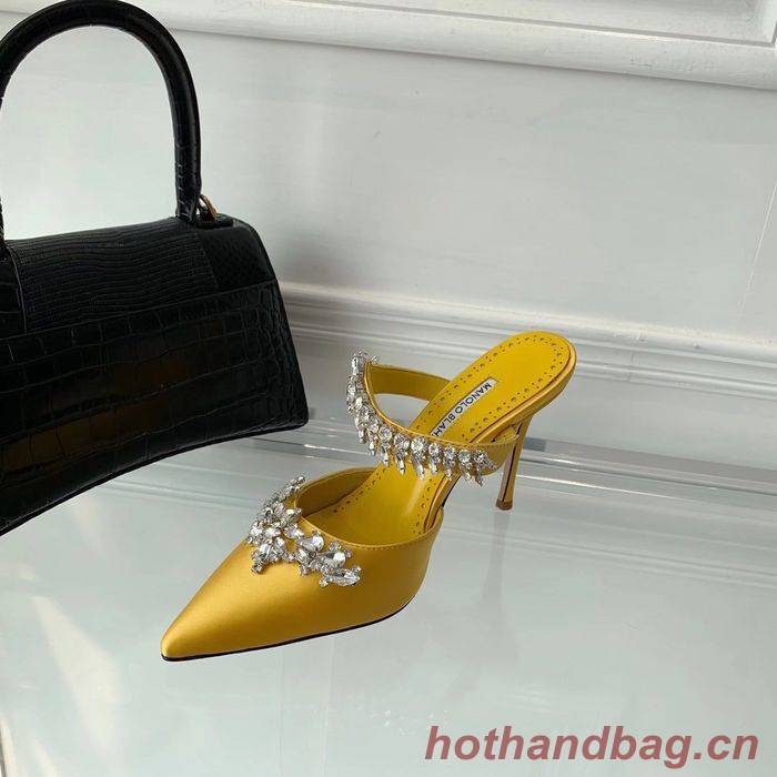 Manolo Blahnik Shoes MBS00015 Heel 9.5CM